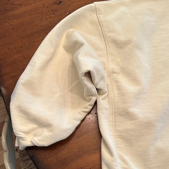 Daily Drills Cream Crewneck Sweater - Picture 6 of 6